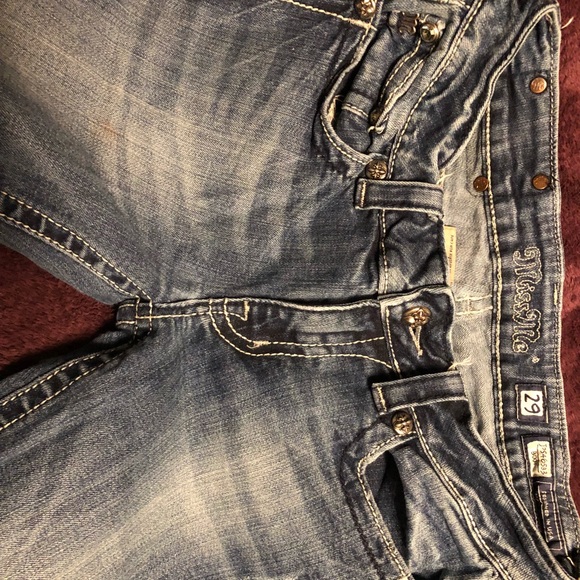 Size 29 Miss Me Boot Cut Jeans - Picture 2 of 4